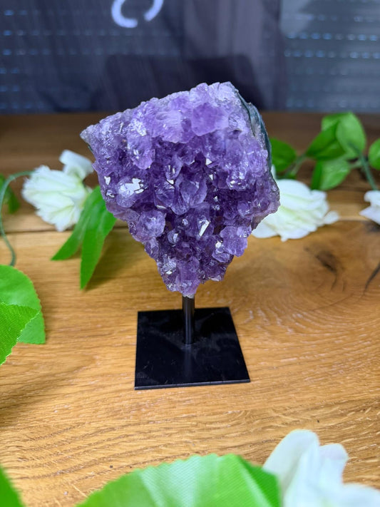 Amethyst auf Ständer
