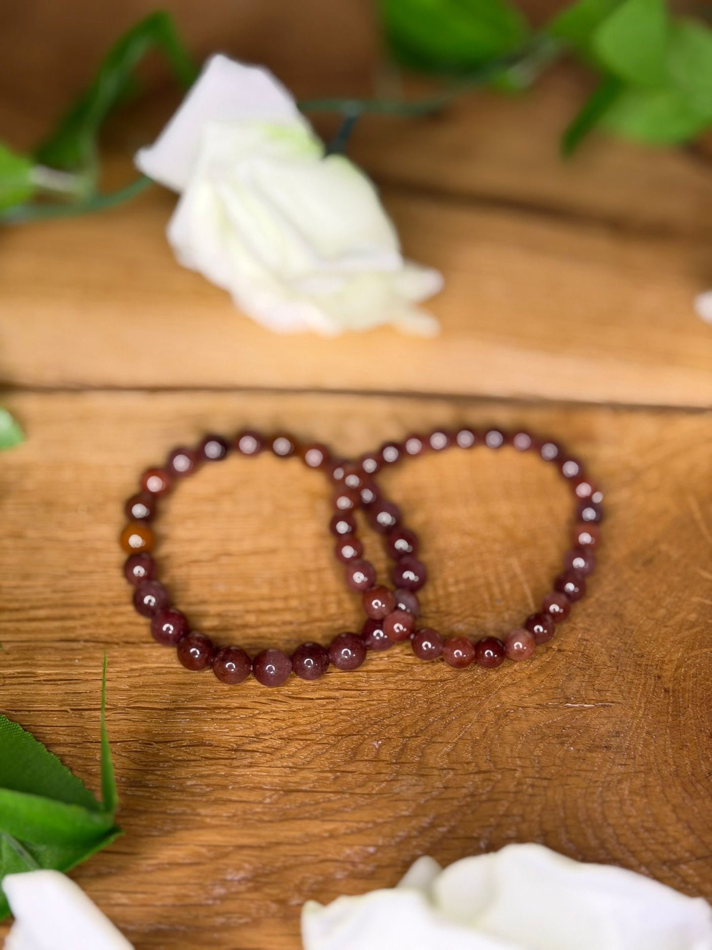 Kaninchenfell Quarz Armband