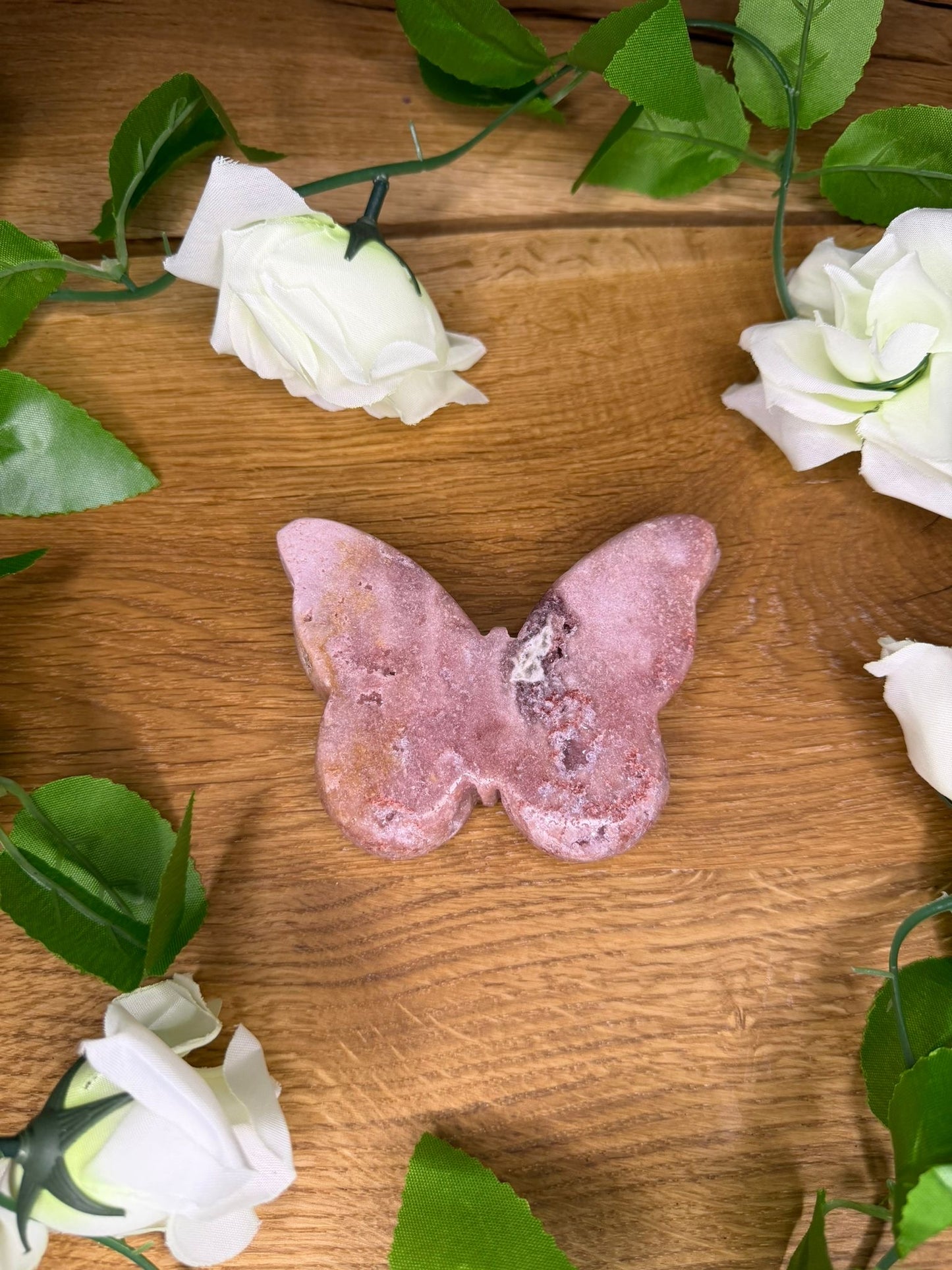 Pink Amethyst Schmetterling