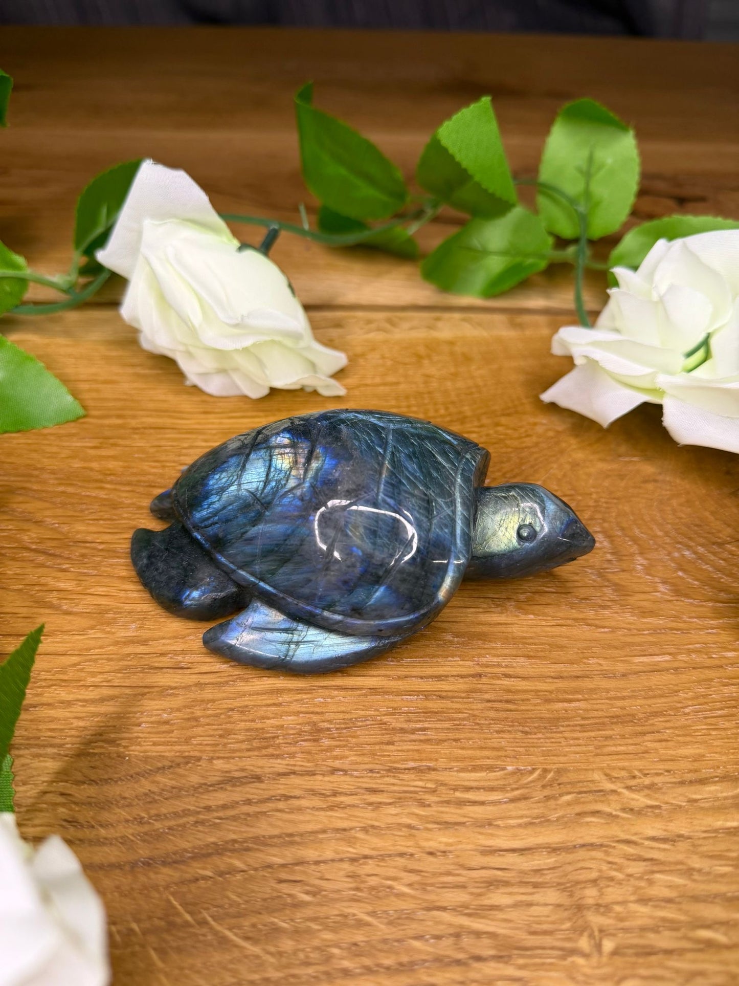 Labradorit Schildkröte